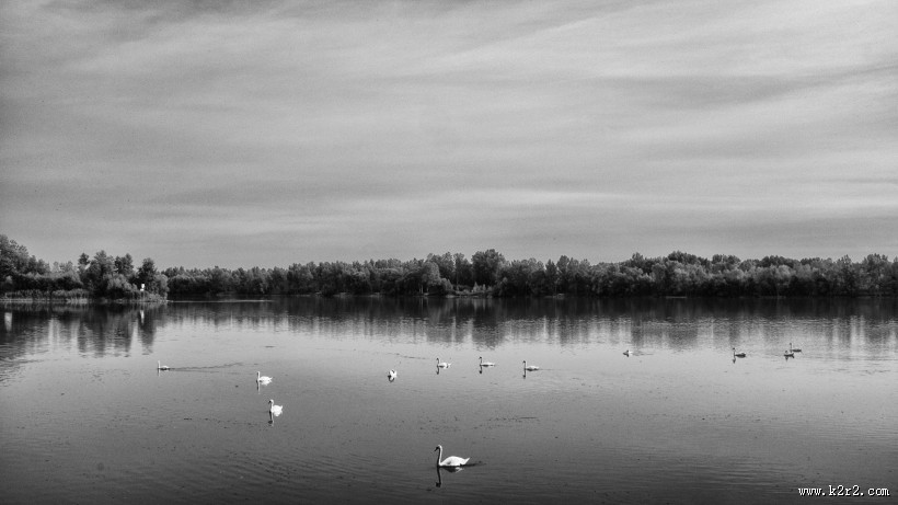 德国多瑙河日落风景图片