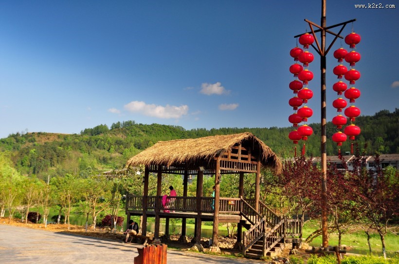 湖南张家界溪布街风景图片