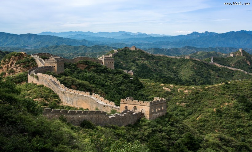 河北金山岭长城图片大全