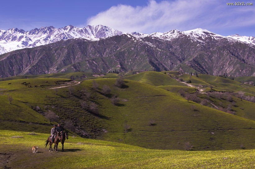 新疆大西沟风景图片