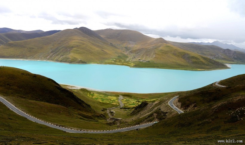 西藏羊卓雍措风景图片大全