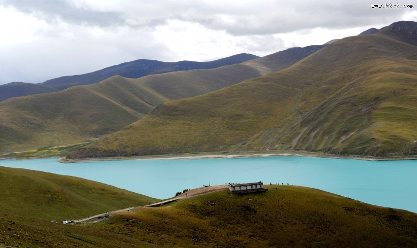 西藏羊卓雍措风景图片大全
