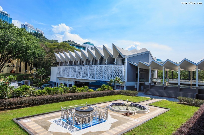 马来西亚吉隆坡国家清真寺图片