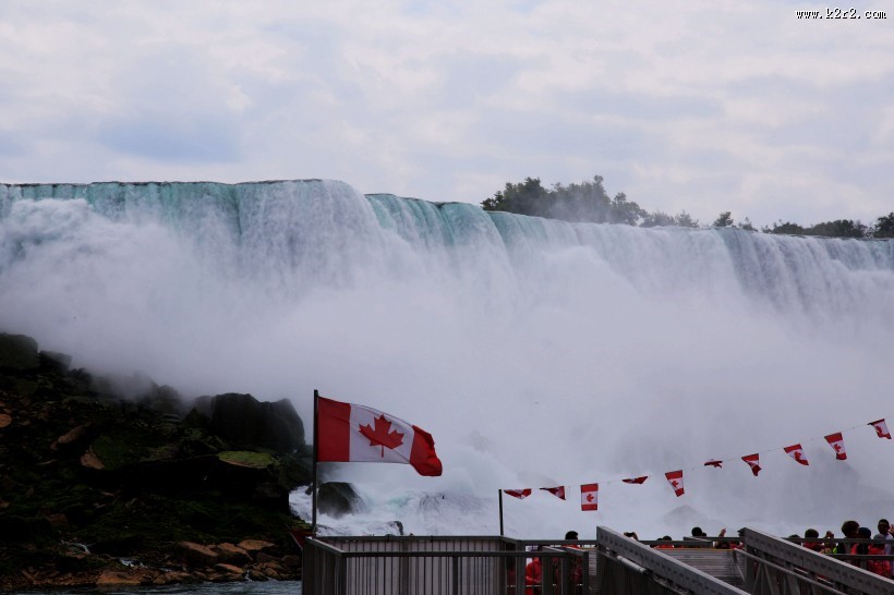 尼亚加拉瀑布风景图片