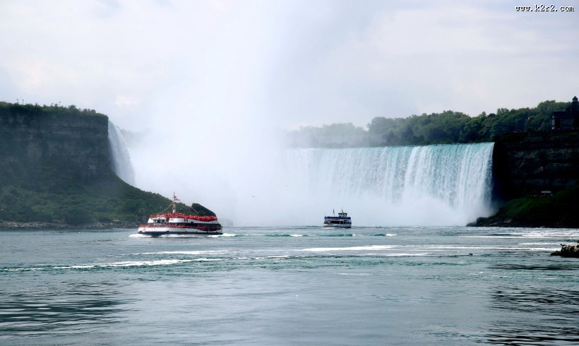 尼亚加拉瀑布风景图片