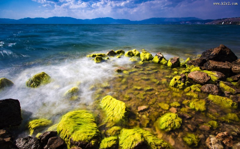 云南抚仙湖风景图片大全