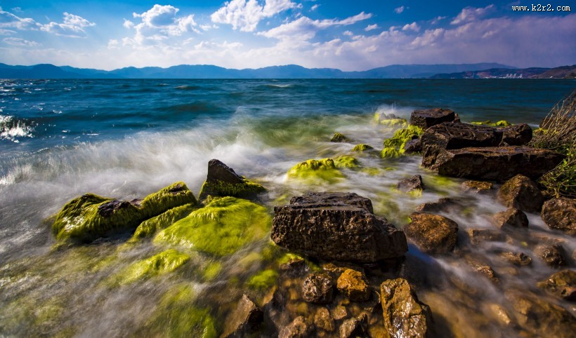 云南抚仙湖风景图片大全