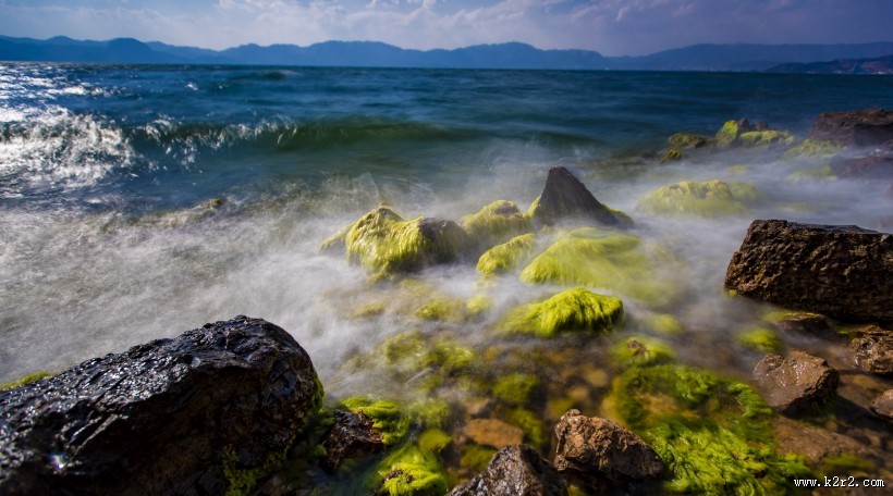 云南抚仙湖风景图片大全
