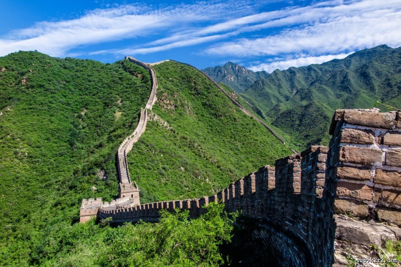 北京黄花城水长城风景图片