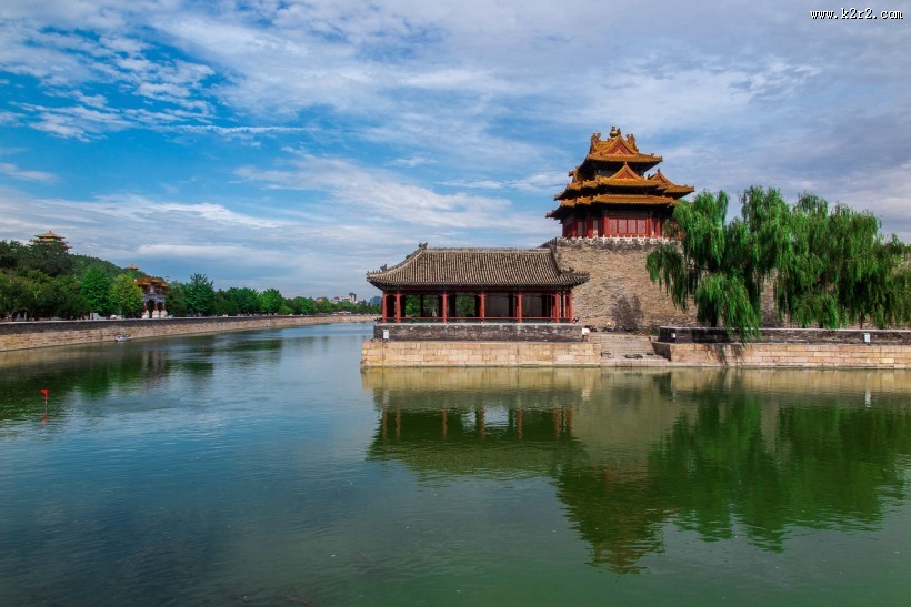 北京紫禁城角楼图片