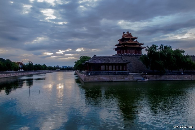 北京紫禁城角楼图片