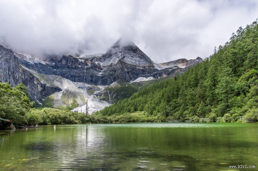 盛夏的四川稻城亚丁风景图片大全
