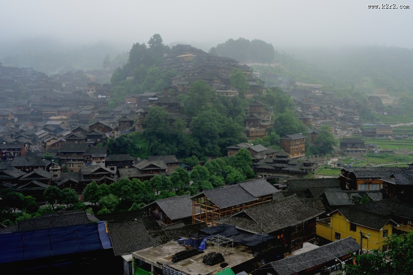 贵州西江千户苗寨风景图片大全