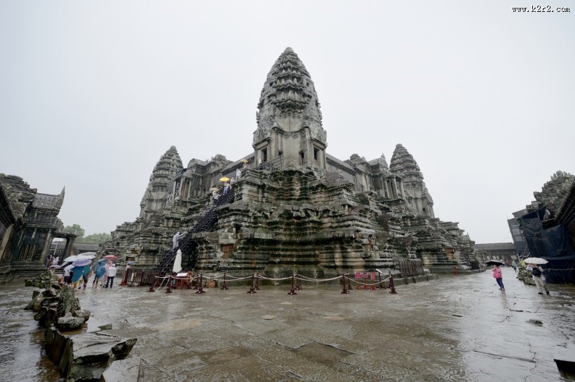 柬埔寨吴哥窟风景图片