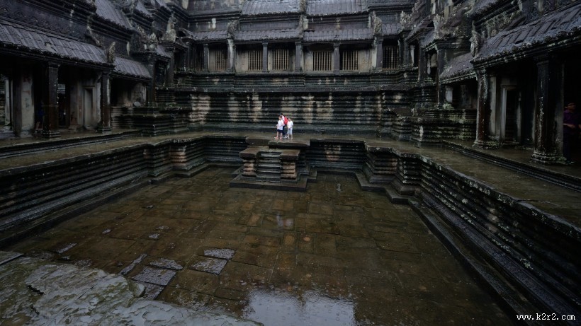 柬埔寨吴哥窟风景图片