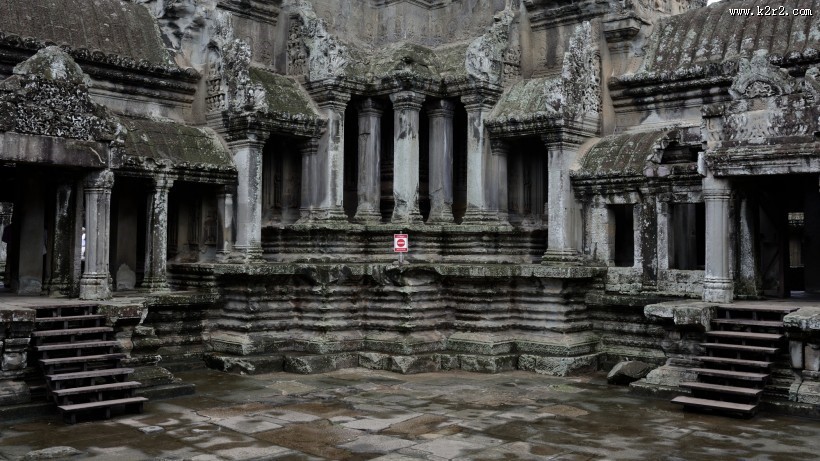 柬埔寨吴哥窟风景图片