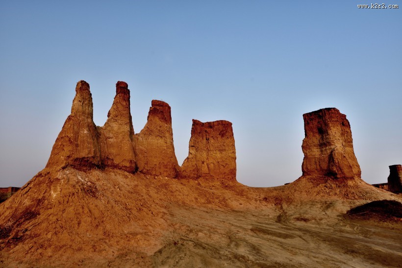 山西大同土林风景图片