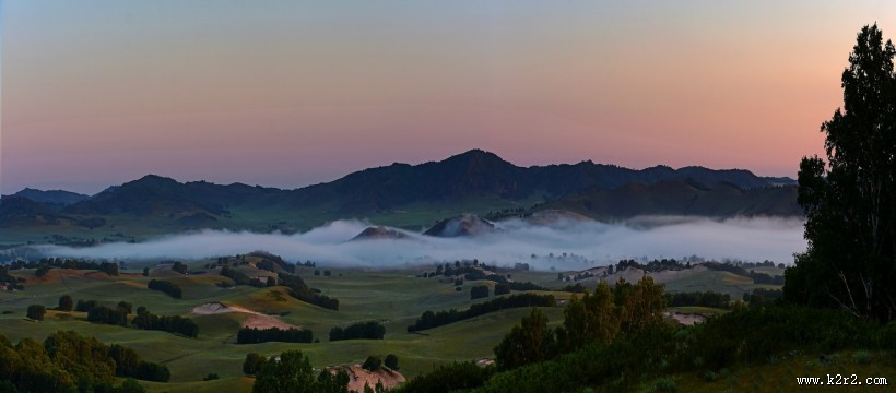 内蒙古乌兰布统草原风景图片