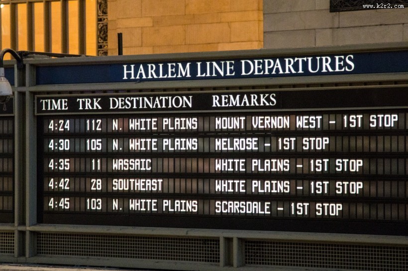 美国纽约大中央车站风景图片大全
