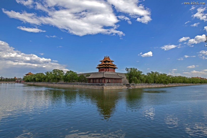 北京紫禁城角楼风景图片大全