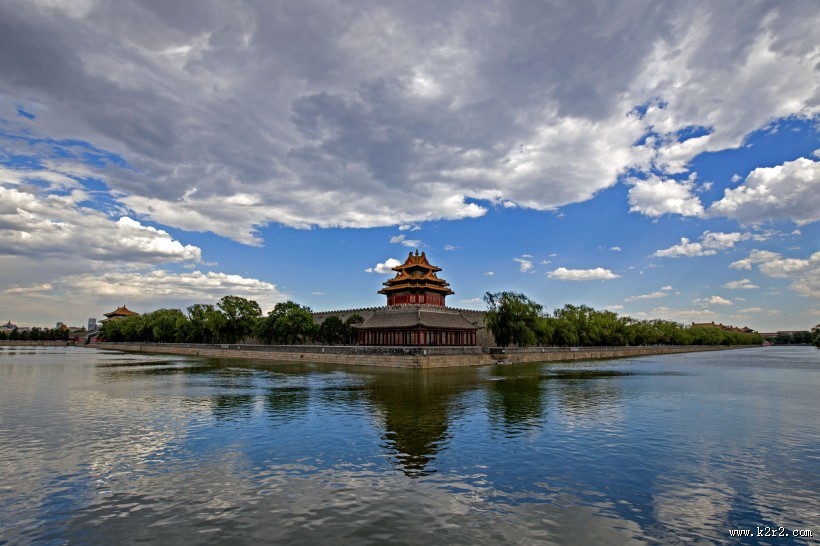 北京紫禁城角楼风景图片大全