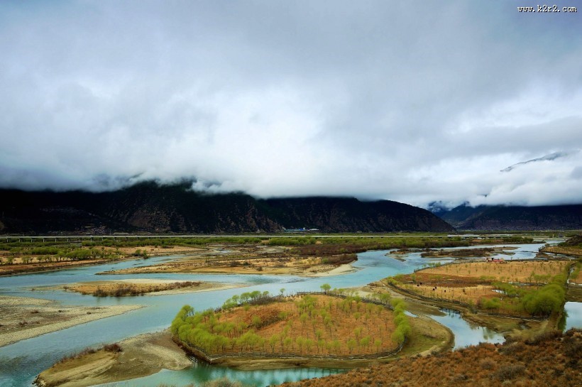 西藏尼洋河风景图片大全