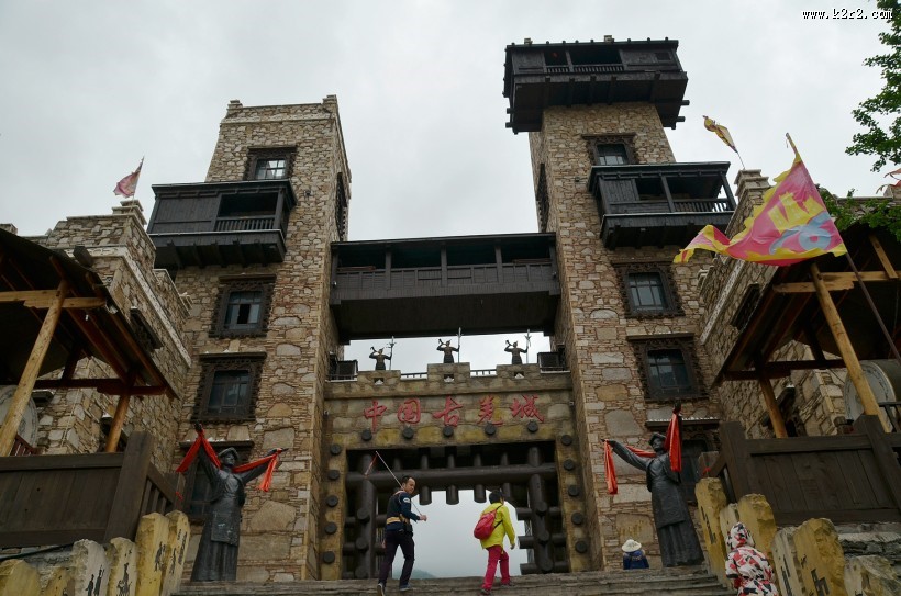 四川茂县羌城风景图片大全