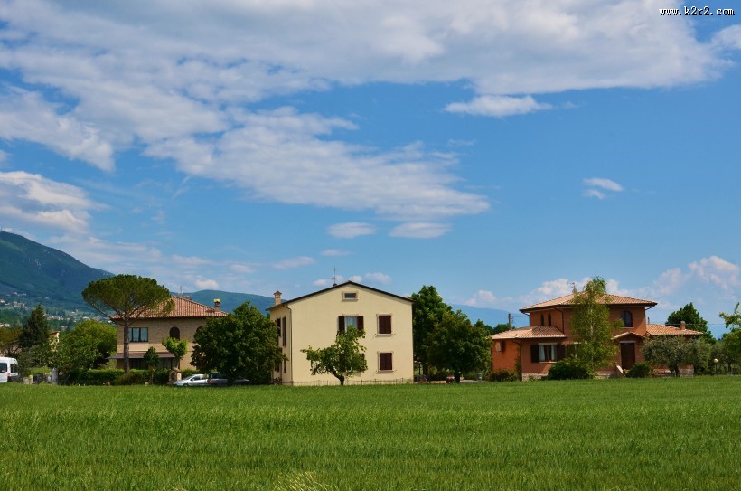意大利阿西西风景图片