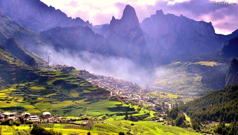 甘肃扎尕那风景图片大全