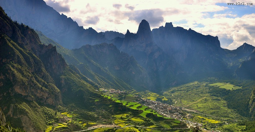 甘肃扎尕那风景图片大全