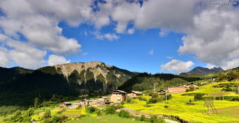 甘肃扎尕那风景图片大全