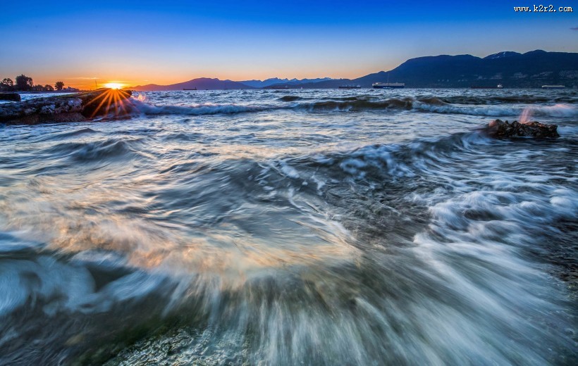温哥华海滩风景图片大全