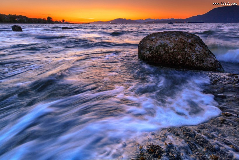 温哥华海滩风景图片大全