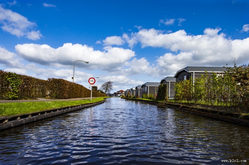 荷兰羊角村风景图片大全