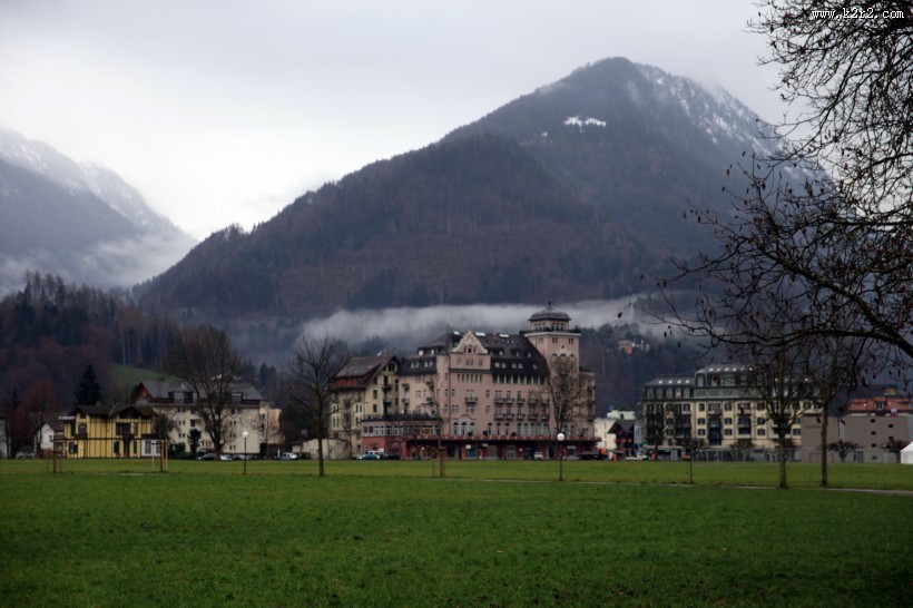 瑞士小镇因特拉肯风景图片大全