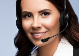 漂亮的美女话务员图片