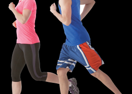 跑步透明背景PNG图片