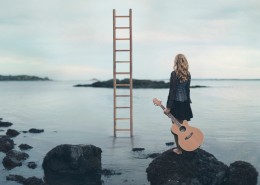 美丽女孩伤感背影图片