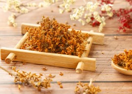 清香怡人的桂花茶图片