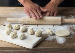 美味饺子制作过程图片