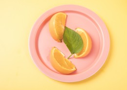 酸甜可口的橙子图片