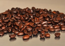 棕色咖啡豆图片