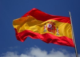 西班牙国旗高清图片
