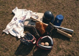 棒球运动物品图片
