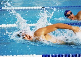 游泳竞赛图片