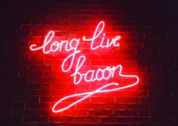 多彩的霓虹灯图片