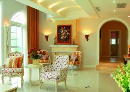 西安鸿禧山庄别墅室内设计图片大全