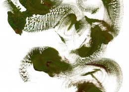 抽象毛笔刷痕图片