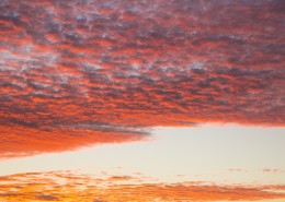 傍晚的彩云图片