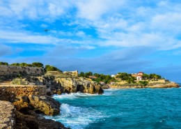 地中海海岸风光图片